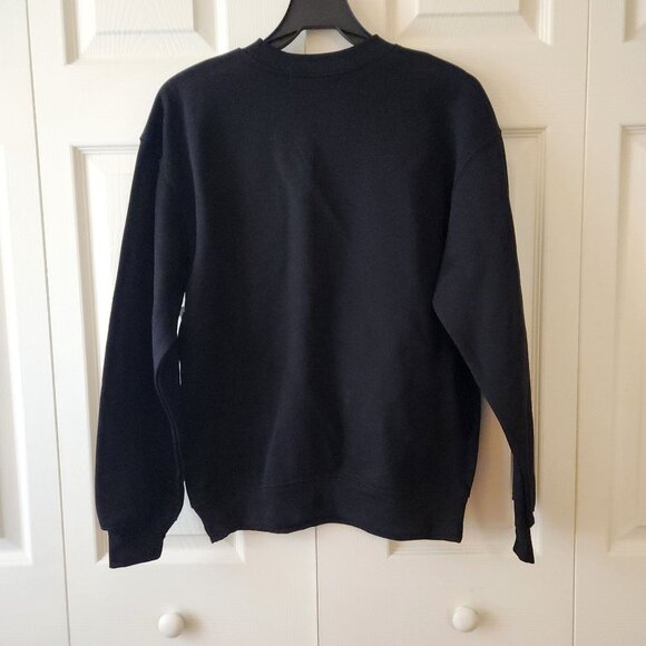 Feel The Heat Muscle Car Black Graphic Crewneck Sweatshirt XS - Picture 5 of 6